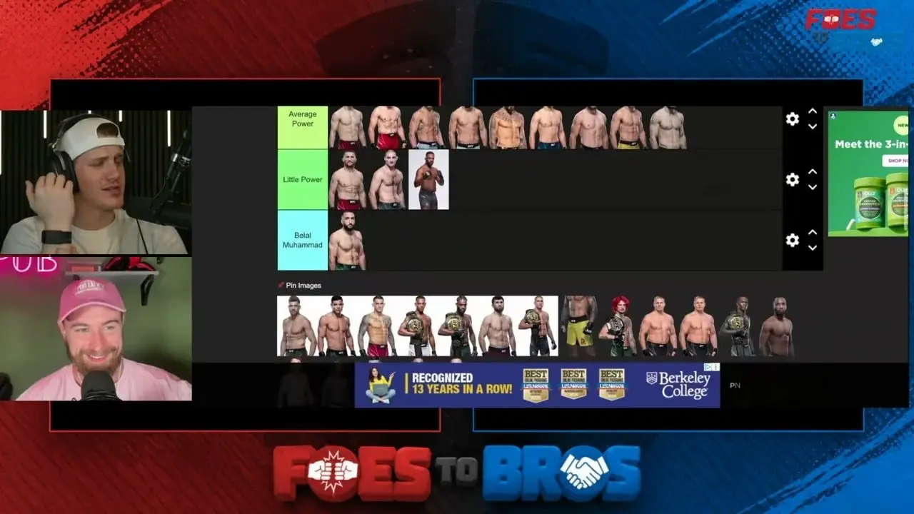 UFC power puncher tier list