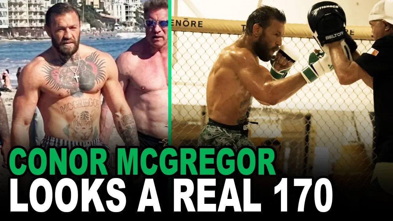 Conor McGregor looks like a real welterweight?