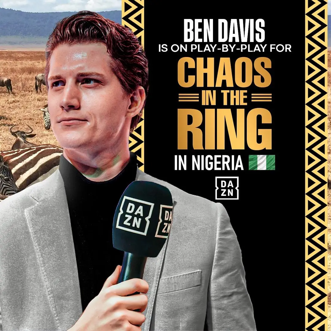 Chaos in the Ring broadcast poster