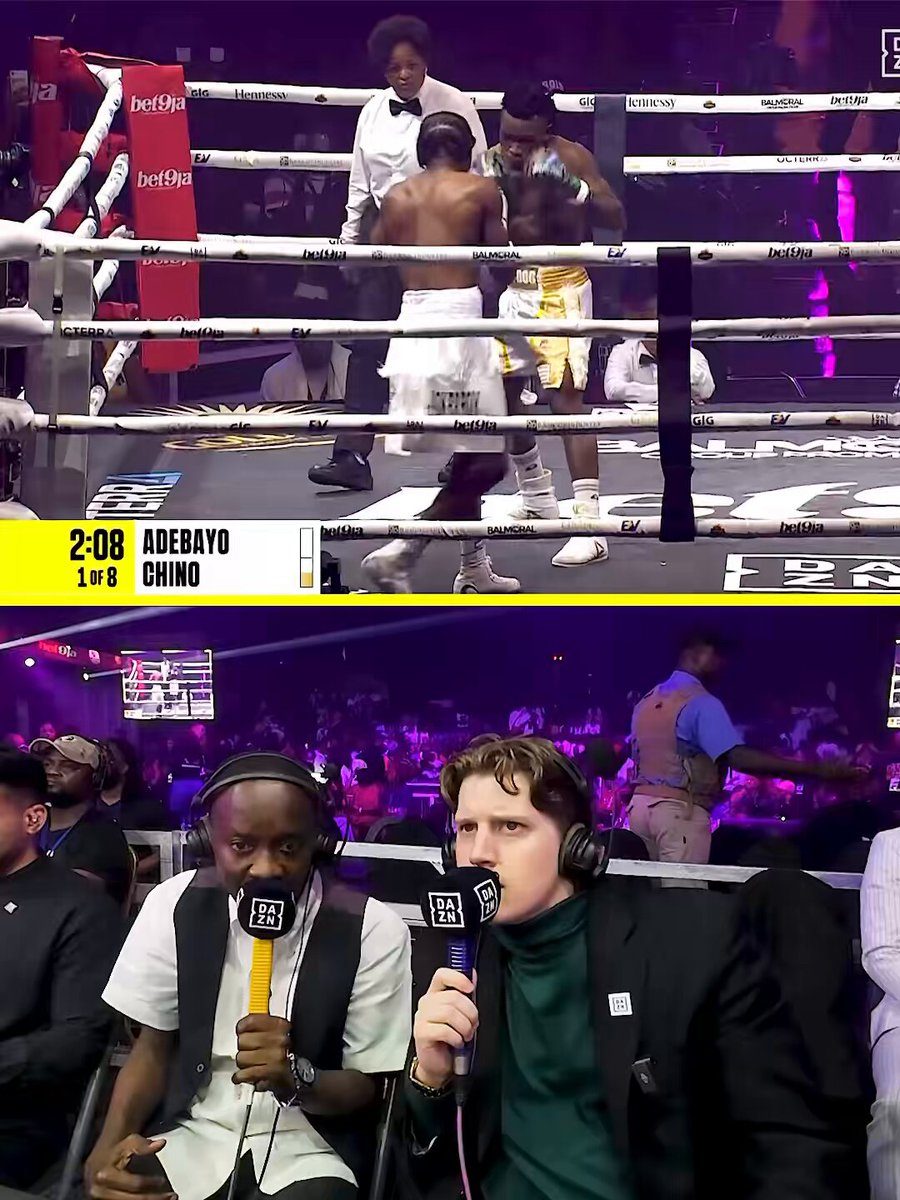 Inside the booth at Chaos in the Ring, Nigeria